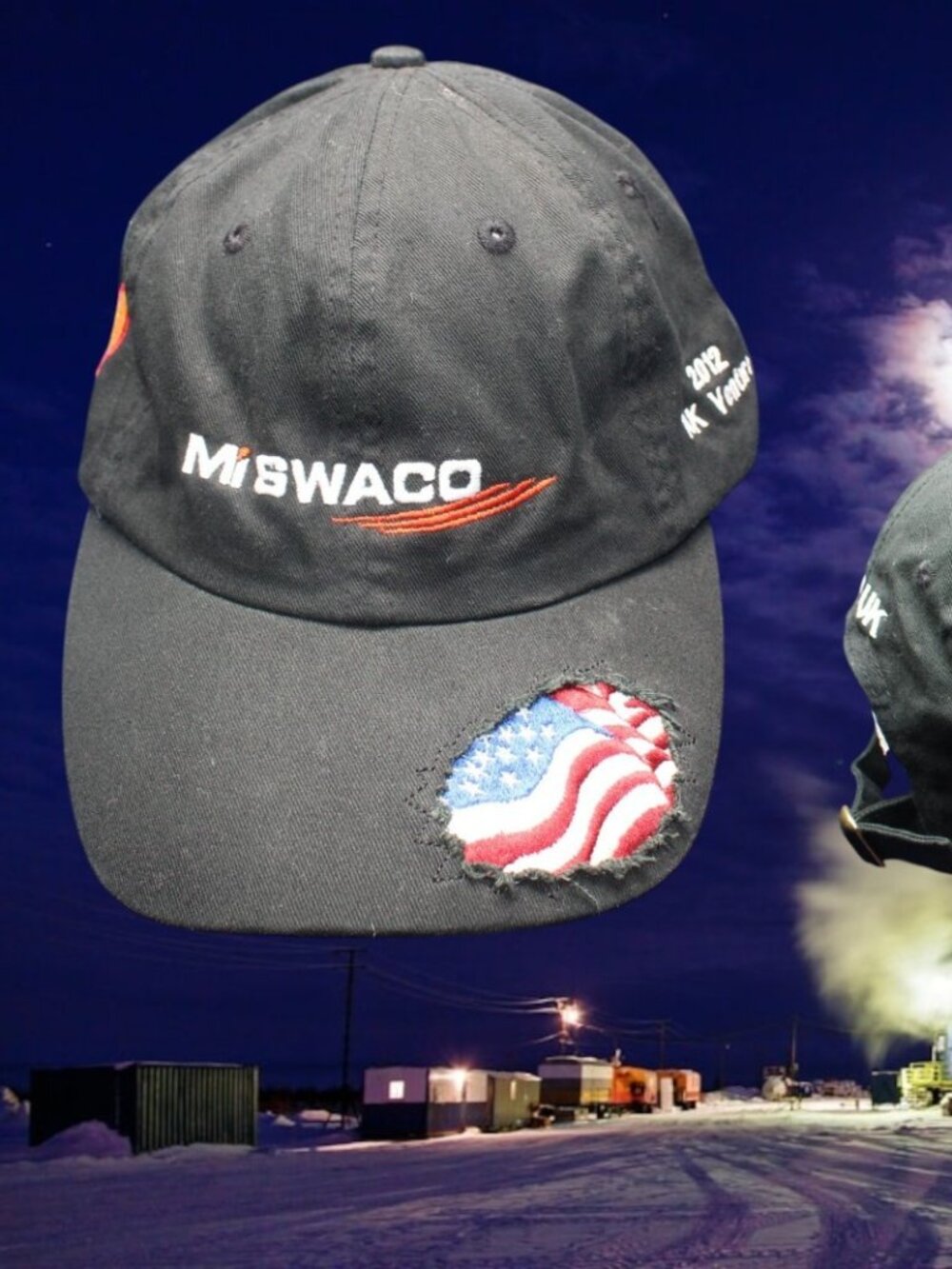 KULLUK 2012 Miswaco Shell Oil Gas Cap Hat Alaska North slope Prudhoe Bay